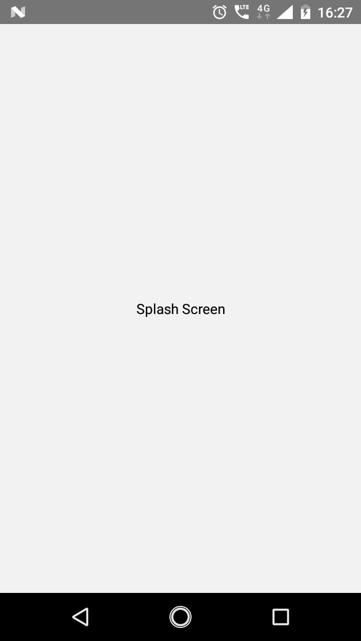 splash, screen, Example