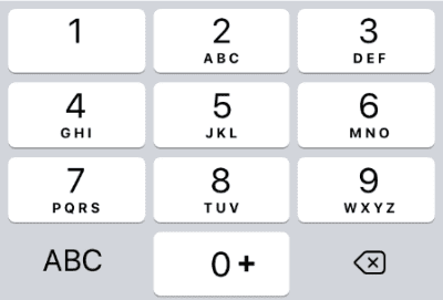 React Native, keyboardType, name-phone-pad, iOS