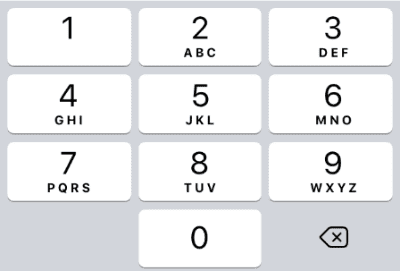React Native, keyboardType, number-pad, iOS